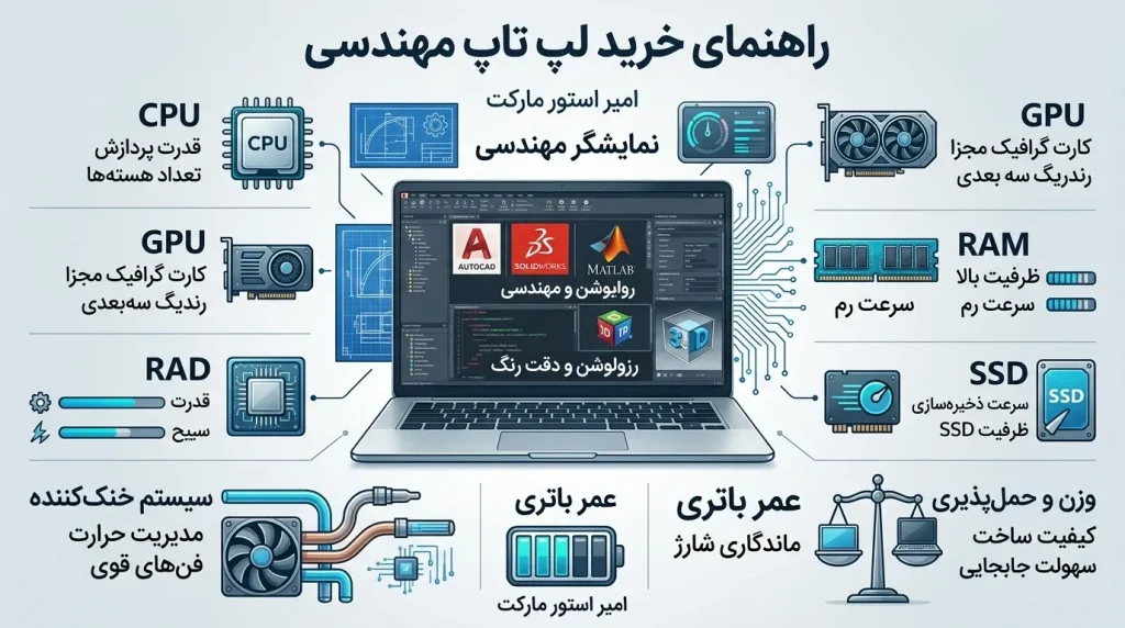 اشتباهات رایج هنگام خرید لپ‌تاپ مهندسی