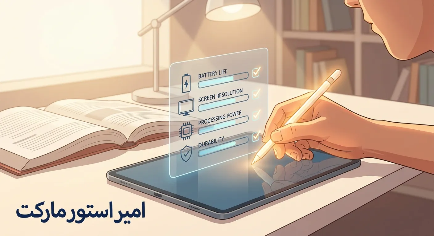 مهم‌ترین فاکتورها در راهنمای خرید تبلت برای دانش‌آموزان